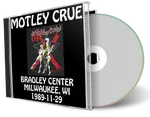 Artwork Cover of Motley Crue 1989-11-29 CD Milwaukee Audience
