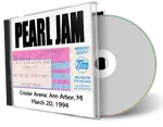 Artwork Cover of Pearl Jam 1994-03-20 CD Ann Arbor Audience