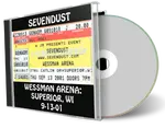 Artwork Cover of Sevendust 2001-09-13 CD Superior Audience