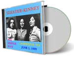 Artwork Cover of Sleater Kinney 1999-06-01 CD Cambridge Soundboard