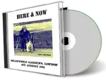 Artwork Cover of Here and Now 1981-08-01 CD London  Audience