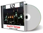 Artwork Cover of U2 1992-10-10 CD Tampa Audience
