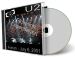 Artwork Cover of U2 2001-07-06 CD Copenhagen Audience