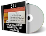 Artwork Cover of 311 2004-06-23 CD Las Vegas Audience