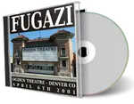 Artwork Cover of Fugazi 2001-04-06 CD Denver Audience