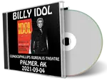 Artwork Cover of Billy Idol 2021-09-04 CD Palmer Audience