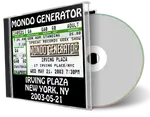 Artwork Cover of Mondo Generator 2003-05-21 CD New York City Audience