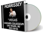 Artwork Cover of Morrissey 2021-09-05 CD Las Vegas Audience