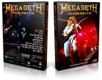 Artwork Cover of Megadeth 2011-07-03 DVD Goteborg Proshot
