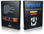 Artwork Cover of The Police 1983-08-02 DVD Paramount Audience