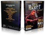 Artwork Cover of Steve Hackett 2014-05-22 DVD Rome Audience