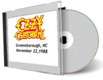 Artwork Cover of Ozzy Osbourne 1988-11-22 CD Greensborough Audience