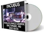 Artwork Cover of Incubus 2007-08-04 CD Baltimore Audience
