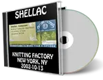 Artwork Cover of Shellac 2002-10-13 CD New York City Audience