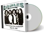 Artwork Cover of Eagles 1980-07-29 CD Santa Monica Audience