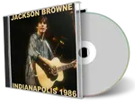 Artwork Cover of Jackson Browne 1986-07-12 CD Indianapolis Audience