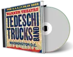 Artwork Cover of Tedeschi Trucks Band 2022-02-03 CD Washington Dc Audience