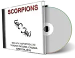 Artwork Cover of Scorpions 2010-06-27 CD Toronto Audience