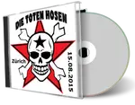 Artwork Cover of Die Toten Hosen 2015-08-15 CD Zurich Soundboard