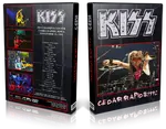 Artwork Cover of KISS 1992-11-15 DVD Cedar Rapids Audience