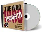 Artwork Cover of The Who 1980-05-06 CD Toronto Audience