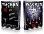 Artwork Cover of Thunder 2013-08-01 DVD Wacken Proshot
