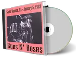 Artwork Cover of Guns N Roses 1988-01-05 CD Santa Monica Audience