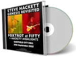 Artwork Cover of Steve Hackett 2022-09-30 CD Sheffield Audience