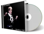 Artwork Cover of Peter Gabriel 1987-06-02 CD Bordeaux Audience