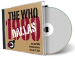 Artwork Cover of The Who 1980-07-02 CD Dallas Audience