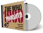 Artwork Cover of The Who 1980-07-16 CD Toronto Audience