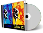 Artwork Cover of Guns N Roses 1991-07-08 CD Dallas Audience