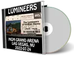 Artwork Cover of Lumineers 2022-07-24 CD Las Vegas Audience