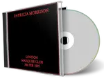 Artwork Cover of Patricia Morrison 1995-02-05 CD London Audience