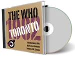 Artwork Cover of The Who 1982-12-16 CD Toronto Audience