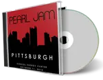 Artwork Cover of Pearl Jam 2013-10-11 CD Pittsburgh Audience