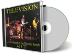 Artwork Cover of Television 1977-03-13 CD Detroit Audience