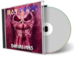 Artwork Cover of Iron Maiden 1983-07-23 CD Dallas Audience
