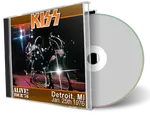 Artwork Cover of Kiss 1976-01-25 CD Detroit Audience