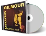 Artwork Cover of David Gilmour 1984-05-11 CD Montreal Audience