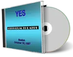 Artwork Cover of Yes 1997-10-18 CD Boston Audience