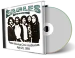 Artwork Cover of The Eagles 1980-07-29 CD Santa Monica Audience