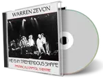 Artwork Cover of Warren Zevon 1980-04-18 CD Passaic Soundboard