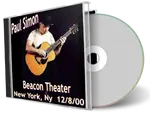 Artwork Cover of Paul Simon 2000-12-08 CD New York Soundboard