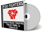 Artwork Cover of Foo Fighters 1998-05-23 CD Tinley Park Audience