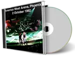 Artwork Cover of Bruce Springsteen 1992-10-02 CD Phoenix Audience