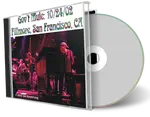 Artwork Cover of Govt Mule 2002-10-24 CD San Francisco Audience