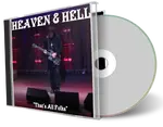 Artwork Cover of Heaven and Hell 2007-09-07 CD Uncasville Audience
