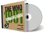 Artwork Cover of The Who 1981-03-07 CD Birmingham Audience