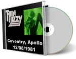 Artwork Cover of Thin Lizzy 1981-12-08 CD Coventry Audience